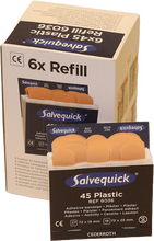 Plåsterrefill Salvequick Plastic Cederroth 6036 6-pack