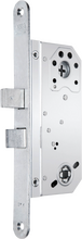 Godkänt låshus med rak regel ASSA 8765 höger med symmetrisk låsstolpe