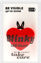 Reflex Blinky Heart med LED belysning