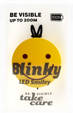Reflex Blinky Smiley med LED belysning