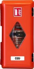 Brandsläckarskåp CGS PRO EC6PW för 6 kg pulversläckare