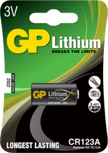 Lithiumbatteri GP Lithium CR 123A Pro