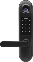 Digitalt dörrlås Habo Tribe 2 med fingeravtrycksläsare Svart