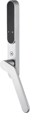 Låsbart handtag till altandörr Secuyou med Bluetooth - Mattkrom - Högersvängt