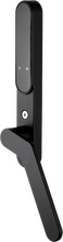Låsbart handtag till altandörr Secuyou med Bluetooth - Mattsvart - Högersvängt