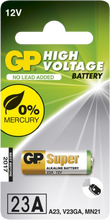Engångsbatteri GP Super Specialbatteri 23A med 12V
