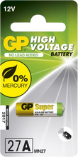 Engångsbatteri GP Super Specialbatteri 27A med 12V