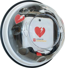 Väggskåp till defibrillator ROTAID Solid Plus Värme med larm för utomhusbruk
