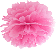 Mørk Rosa Pom Pom 25 cm