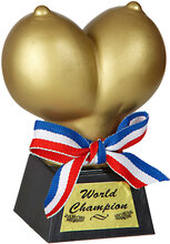 Puppeformet World Champion Pokal 12x9 cm
