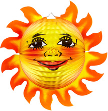 Smilende Sol - Honeycomb 36 cm