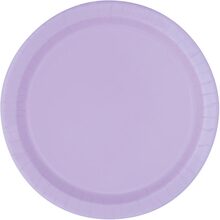 20 stk Lavendel Små Papptallerkener17 cm