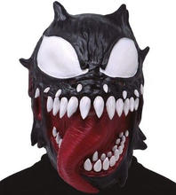 Heldekkende Venom Inspirert Maske i Latex
