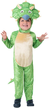 Lisensiert Gigantosaurus Grønn Dinosaur Kostyme til Barn - 7-9 ÅR