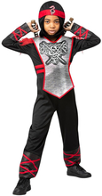 Deluxe Dragon Ninja Kostyme til Barn 4-6 ÅR