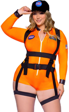 Sexy Nasa Space Commander Kostyme til Dame - 3XL-4XL
