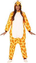 Unisex Giraff Kostyme i Plysj