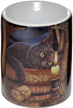 The Witching Hour - Oljebrenner med Motiv av Katt 10 cm - Lisa Parker
