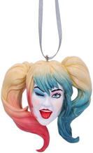Hengende Harley Quinn Premium Dekorasjon med Tråd 8 cm