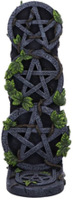 Aged Pentagram Wicca - Røkelsesholder 20,5 cm