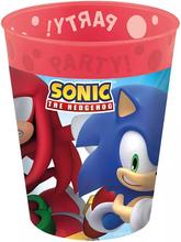 Sonic the Hedgehog - Gjenbrukbar Kopp i Plast 250 ml