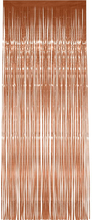 Rose Gullfarget Shimmer Dørforheng 244x91 cm