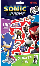 100 stk Sonic Prime Klistremerker