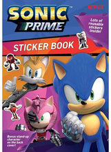 Sonic Prime - Klistremerkebok med klistremerker