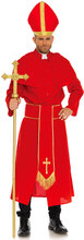 Kardinal Herrekostyme med Hatt - Strl XL