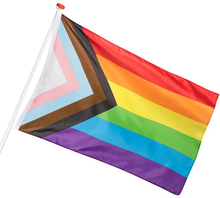 Stort Pride LGBTQ+ Regnbue Flagg 90x150 cm