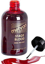 Stage Blood Bright Arterial med Kost - 30 ml Mehron Profesjonelt Teaterblod