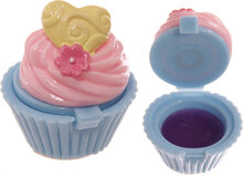 Blå Muffinsformet Lipgloss med Blåbær Smak