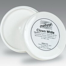 Clown White - 65 gr Mehron Ansikt & Kroppsmaling