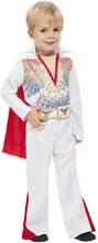 American Eagle - Lisensiert Elvis Presley Kostyme til Barn - Strl 3-4 ÅR