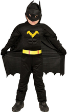 Nattens Lille Superhelt Kostyme til Barn - Strl 3-4 år