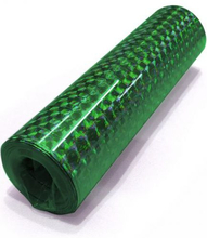 Grønn Metallisk Holografisk Serpentin
