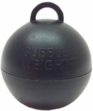 Bubble Weight - Svart Ballongvekt med Festering