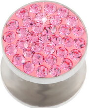 Sparkling Pink Stones - Fake Plugg
