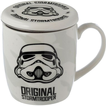 Lisensiert Original Stormtrooper Infuser Porselenskrus med Lokk 350 ml