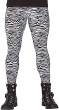 80-Talls Sebra Mønstret Kostyme Bukse