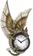 Anne Stokes Clockwork Dragon - Drage Veggklokke 25 cm