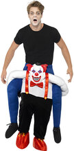 Sinister Clown Piggyback Unisex Luksuskostyme