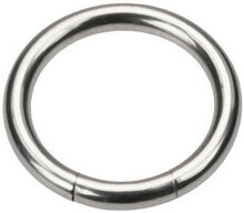 Silver Shine Segment Ring