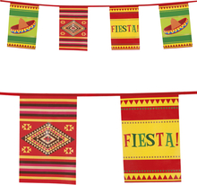 10 Meter Banner med Flagg - Taco Fiesta
