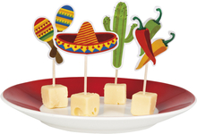 12 stk Matflagg - Taco Fiesta
