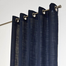 Norrsken Mörkblå Öljettlängd 140x240cm Arvidssons Textil