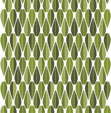 Blader Grön Tyg Arvidssons Textil