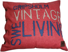 Gripsholm Living Red Kuddfodral