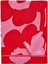 Marimekko Unikko Röd Badhandduk 70x150 cm