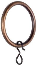 Kirsch Rund ring med ögla 19 mm - Brons